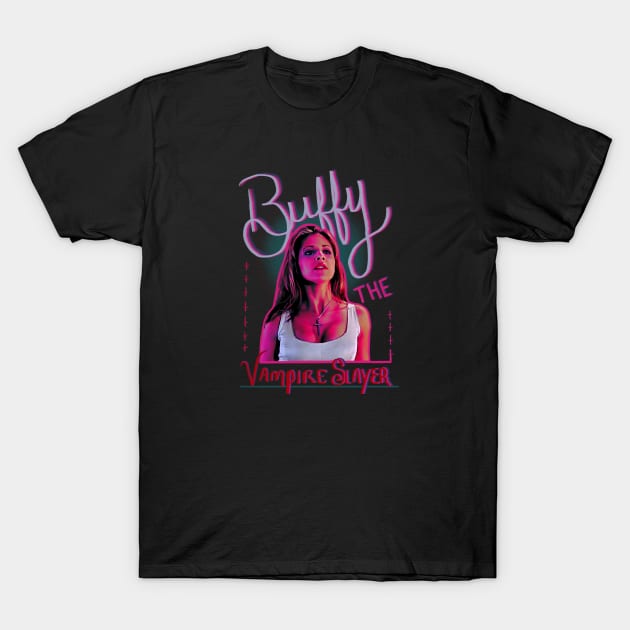 Buffy The Vampire Slayer 3 T-Shirt by Mendozab Angelob